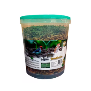 Super Tenebrios Para Erizos, Reptiles, Etc 400g