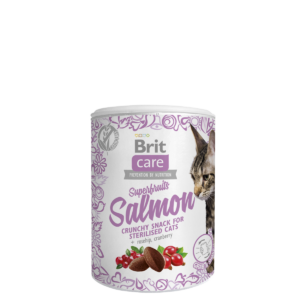 BRIT CARE FELINO Snack Superfruits Salmón 100 grs