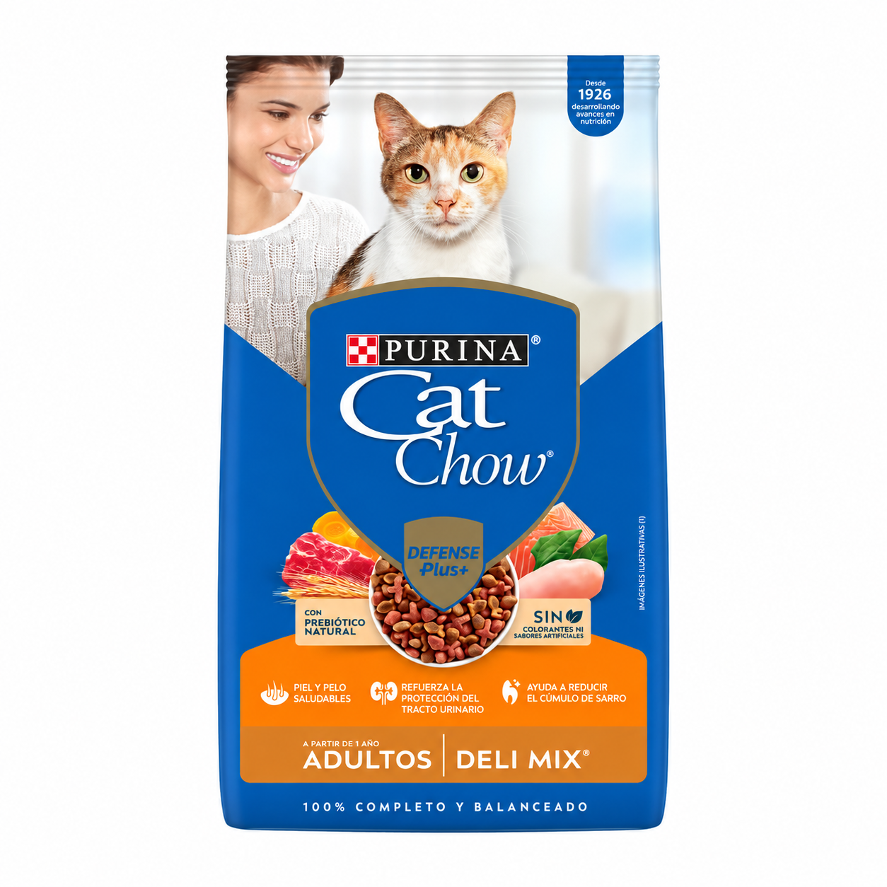 Cat Chow Delimix Adultos con Defense Plus 8 kg