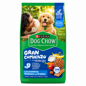 DOG CHOW® GRAN COMIENZO® para cachorro medianos y grandes